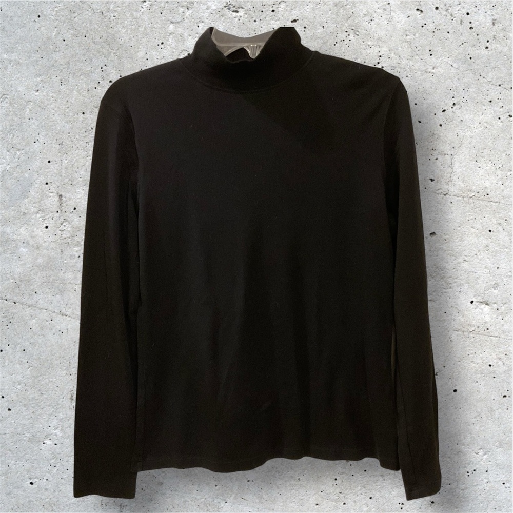 FREE with purchase: St. John’s Bay Mock Neck Long Sleeve Top, Black, Size Small
